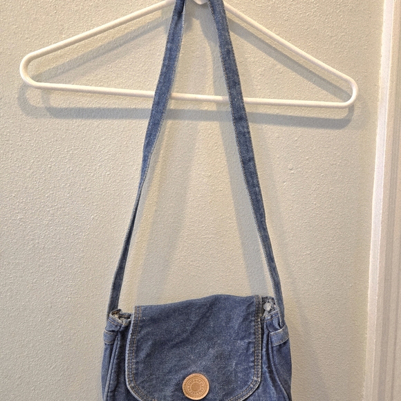 Jordache Handbags - Jordache Basics Logo Purse 80s Small Bag Retro Vintage Horse Head Jeans Denim